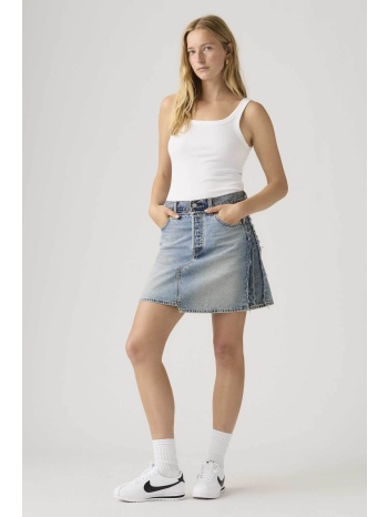 levi`s® γυναικεία mini φούστα/σορτς denim πεντάτσεπη