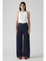 levi`s® γυναικείο τζιν παντελόνι ψηλόμεσο πεντάτσεπο baggy fit `cinch` - 001up0016 denim blue σκούρο