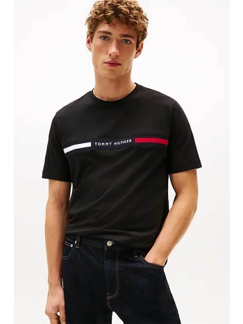 tommy hilfiger ανδρικό t-shirt με λογότυπο regular fit 