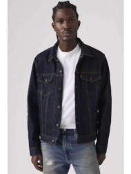 levi`s® ανδρικό denim jacket standard fit `trucker` - 723340791 denim blue σκούρο