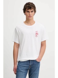 levi`s® ανδρικό t-shirt με print relaxed fit `graphic` - 161432462 λευκό