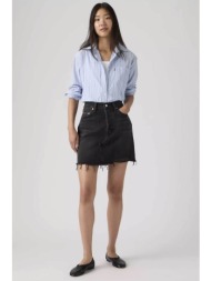 levi`s® γυναικεία mini φούστα denim πεντάτσεπη regular fit `deconstructed` - 005lw0002 μαύρο