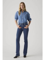 levi`s® γυναικείο ψηλόμεσο τζιν παντελόνι πεντάτσεπο slim bootcut fit `725` - 187590234 denim blue