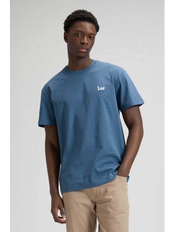 lee® ανδρικό t-shirt με κεντημένο λογότυπο relaxed fit 