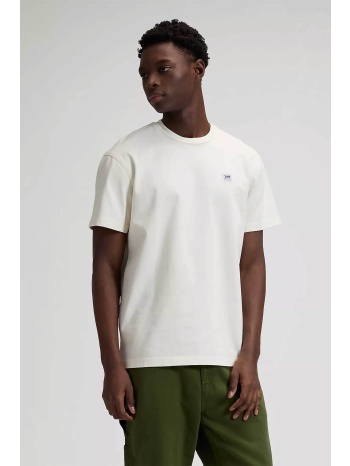 lee® ανδρικό t-shirt με logo patch relaxed fit `workwear` 