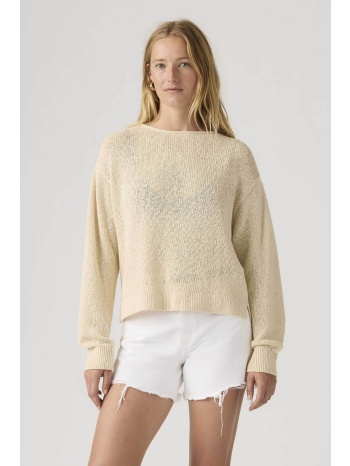 levi`s® γυναικείο πουλόβερ μονόχρωμο relaxed fit `laetitia