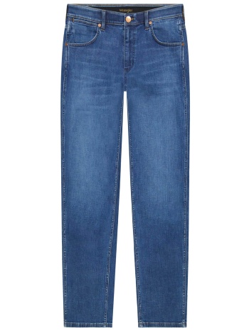 wrangler® ανδρικό τζιν παντελόνι πεντάτσεπο straight fit