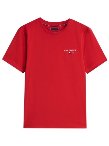 tommy hilfiger ανδρικό t-shirt με logo print regular fit 