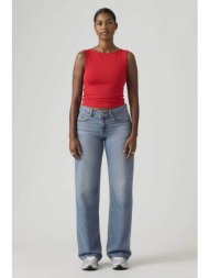 levi`s® γυναικείο τζιν παντελόνι πεντάτσεπο rekaxed straight fit `low loose` - a55660063 denim blue