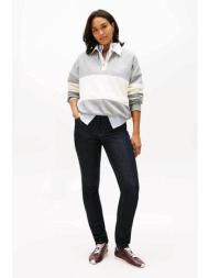 tommy hilfiger γυναικείο τζιν παντελόνι πεντάτσεπο slim fit - ww0ww47685 denim blue σκούρο