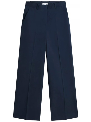 tommy hilfiger γυναικείο ψηλόμεσο παντελόνι wide leg 