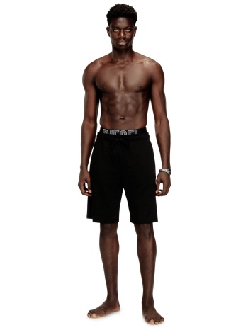 diesel ανδρική βερμούδα με logo print `devin-d-pop` 