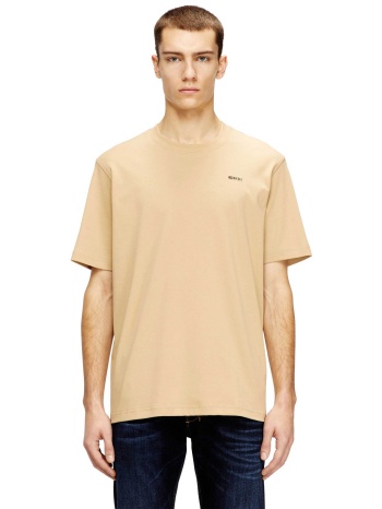 diesel ανδρικό t-shirt με λογότυπο regular fit