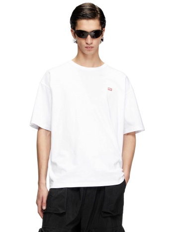 diesel ανδρικό t-shirt με λογότυπο relaxed fit `t-boxt-r30`
