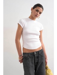 topshop γυναικεία μπλούζα μονόχρωμη `tsea` - 31000933 λευκό