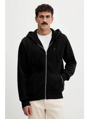 tommy jeans ανδρική ζακέτα φούτερ με λογότυπο relaxed fit 