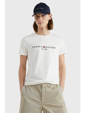 tommy hilfiger ανδρικό t-shirt με λογότυπο regular fit 