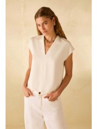 pennyblack γυναικεία μπλούζα μονόχρωμη `pbpbacco` - 2611111102200 λευκό