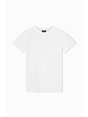 armani exchange γυναικείο t-shirt με λογότυπο regular fit 