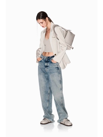 armani exchange γυναικείο σακάκι με χρυσά κουμπιά 