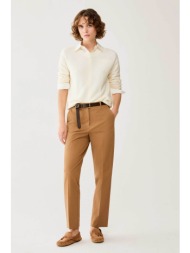 pennyblack γυναικείο παντελόνι chinos slim fit `pbbny` - 2611131053200 καμηλό
