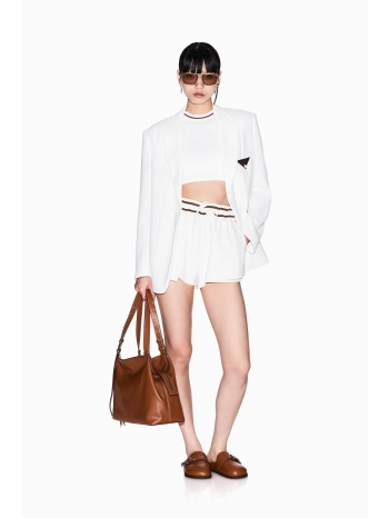 armani exchange γυναικείο σορτς με ελαστική μέση και