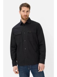 camel active ανδρικό overshirt με τσέπες relaxed fit - c261-409382-7s82 μπλε σκούρο