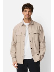 camel active ανδρικό overshirt με τσέπες relaxed fit - c261-409382-7s82 μπεζ