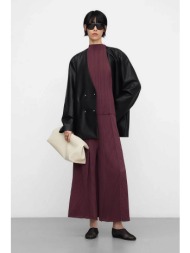 adolfo domínguez γυναικείο παντελόνι relaxed fit `palazzo` - 269062341 μοβ