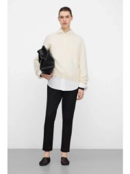 adolfo domínguez γυναικείο παντελόνι slim fit - 268011127 μαύρο