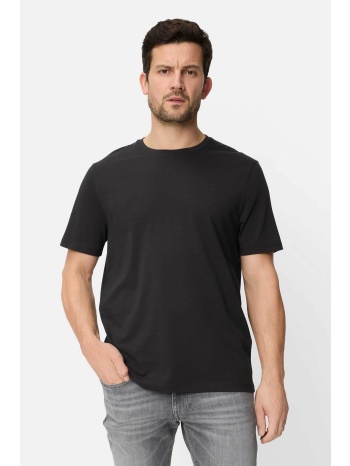 camel active ανδρικό t-shirt με κεντημένο monogram regular