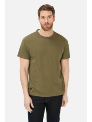 camel active ανδρικό t-shirt με print regular fit - c261-409700-7t27 λαδί