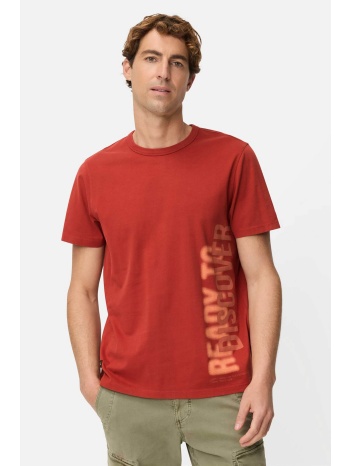 camel active ανδρικό t-shirt με print regular fit 