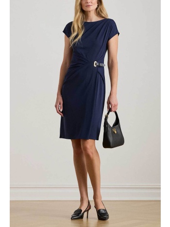 lauren ralph lauren γυναικείο mini φόρεμα με κρουαζέ φούστα