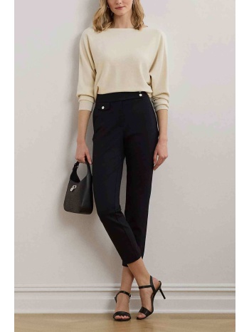 lauren ralph lauren γυναικείο ψηλόμεσο παντελόνι cropped