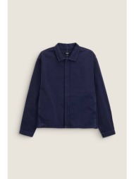 vans ανδρικό denim jacket loose fit `premium washed overdye` - vn000s11fob1 μπλε σκούρο