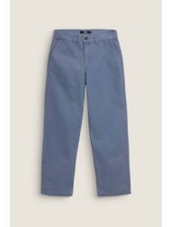 vans ανδρικό παντελόνι chino loose fit `authentic` - vn000t48foi1 γκρι γαλάζιο