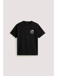 vans ανδρικό t-shirt relaxed fit `need vans` - vn000tqdblk1 μαύρο