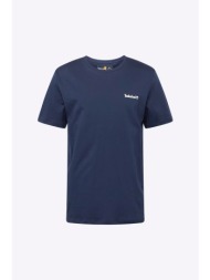timberland unisex t-shirt με λογότυπο regular fit `small linear logo` - tb0a5qqt4331 μπλε σκούρο