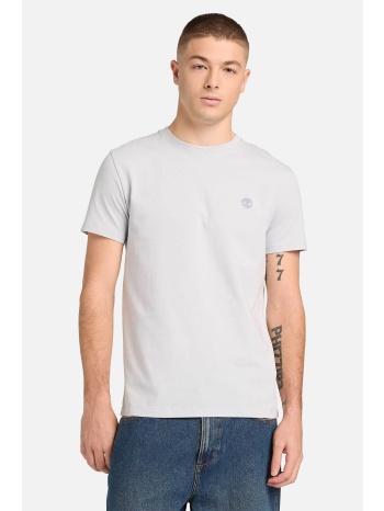 timberland ανδρικό t-shirt με κεντημένο tree logo slim fit