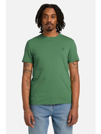 timberland ανδρικό t-shirt με κεντημένο tree logo slim fit