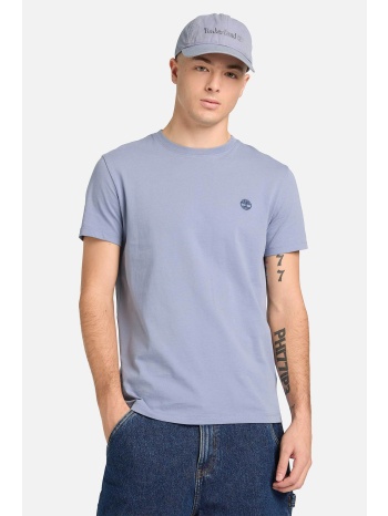 timberland ανδρικό t-shirt με κεντημένο tree logo slim fit