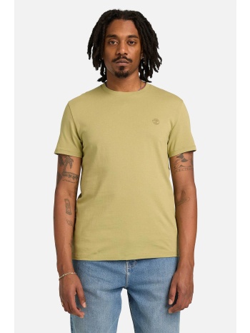 timberland ανδρικό t-shirt με κεντημένο tree logo slim fit