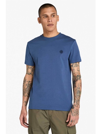 timberland ανδρικό t-shirt με κεντημένο tree logo slim fit
