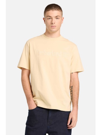 timberland ανδρικό t-shirt με κεντημένο λογότυπο authentic