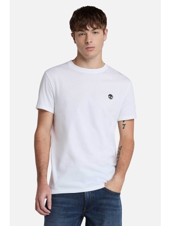 timberland ανδρικό t-shirt με κεντημένο tree logo slim fit