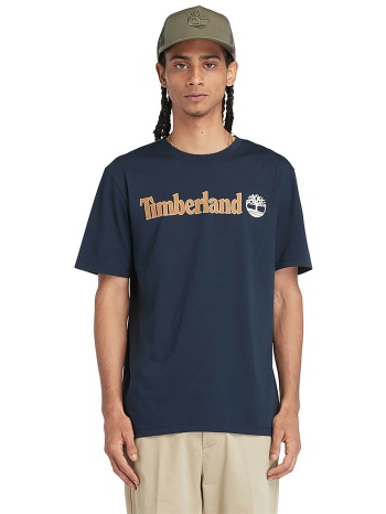 timberland ανδρικό t-shirt με logo print regular fit ``