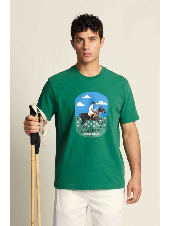la martina ανδρικό t-shirt με graphic print regular fit