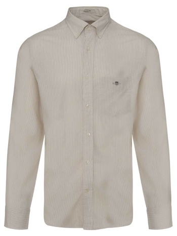 gant ανδρικό πουκάμισο button down με ψιλό ριγέ σχέδιο και