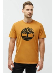 timberland ανδρικό t-shirt με tree logo print regular fit `kennebec river` - tb0a2c2rp471 καμηλό